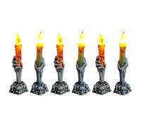 Wzxksoac Velas de Esqueletos de Halloween, Fiestas de Fantasmas, Fiestas de Calabazas, Decoraciones para el Hogar para una Feliz Fiesta de Halloween.