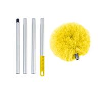 Wzxksoac Ventilador de Techo, Limpiador, Plumero, Ventilador, Plumero, Ventilador de Techo de Microfibra, Plumero con Poste de Extensión, Plumero para Muebles
