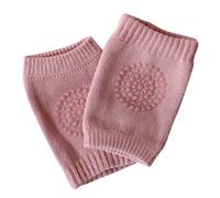 Wzxksoac Versión Coreana de Para Bebés, Rodilleras Para Niños, Fondo de Plástico, Engrosamiento, Antideslizantes, Rosado