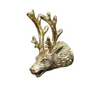 Wzxksoac Vertedor Vino con Forma Cabeza Ciervo Sagrado, Whisky, Rejilla Salvaje, Vino Tinto, Boca Vino, Significado Auspicioso, Herramientas para Bar en Casa, Manualidades, Regalo A