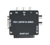 Wzxksoac YUV una RGBS YPBPR una SCART YPBPR una VGA Convertidor de Componentes Consola de Juegos, RGBS una Componente de Diferencia de Color