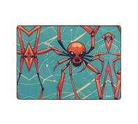 WZYCWB Alfombra Ancient Spider Prints de 80 x 58 pulgadas, suave y antideslizante, adecuada para mesitas de noche, oficinas, balcones y otros espacios.