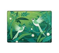 WZYCWB Alfombra para pintar Strange Bird de 80 x 58 pulgadas, pelo corto suave y esponjoso, adecuada para sala de estar, oficina, mesita de noche, balcón