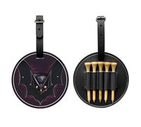 WZYCWB Black Ghost Bat - Bolsa de almacenamiento para camisetas de golf con estampado especial, diseño de hebilla portátil para colgar, Black, Talla única, Maleta