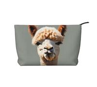 WZYCWB Bolsa de almacenamiento de artículos de aseo con diseño de avatar de alpaca, esencial para organizar cosméticos y productos para el cuidado de la piel., Avatar de alpaca, Talla única
