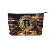 WZYCWB Bolsa de almacenamiento de artículos de tocador con patrón de oveja australiana, esencial para organizar cosméticos y productos para el cuidado de la piel., Monedas con B, Talla única