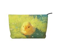 WZYCWB Bolsa de almacenamiento de artículos de tocador con patrón de oveja australiana, esencial para organizar cosméticos y productos para el cuidado de la piel., Pollitos, Talla única