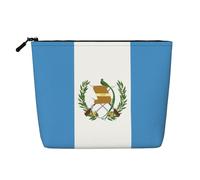 WZYCWB Bolsa de cosméticos con diseño de bandera de Guatemala, bolsa de cosméticos de viaje, bolsa de almacenamiento multifuncional, almacenamiento para necesidades diarias