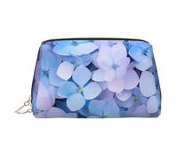 WZYCWB Bolsa de cosméticos de piel con estampado de oveja australiana, perfecta para llevar o organizar el hogar, Hortensia, Talla única