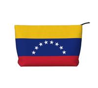 WZYCWB Bolsa de cosméticos de viaje con estampado de bandera alemana, perfecta para viajes de negocios y vacaciones., Bandera de Venezuela, Talla única