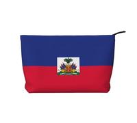 WZYCWB Bolsa de cosméticos de viaje con estampado de bandera de Filipinas, perfecta para viajes de negocios y vacaciones., Bandera de Haití, Talla única