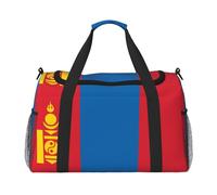 WZYCWB Bolsa de viaje de fitness con la bandera de Filipinas, perfecta para entrenamiento de yoga, viajes cortos y equipo de natación., Bandera de Mongolia, Talla única