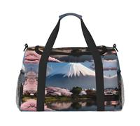 WZYCWB Bolsa de viaje de mano con diseño de tiburón submarino, ideal para fitness y otros escenarios, Mt. Fuji a principios de primavera, Talla única
