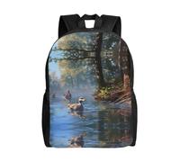 WZYCWB Bolsa de viaje informal de natación Mallard Ducks perfecta para el trabajo, el gimnasio, viajes o viajes