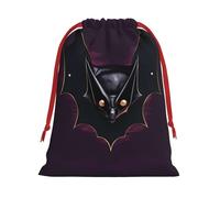 WZYCWB Bolsas de regalo estampadas Black Ghost Bat L, perfectas para bodas, Navidad y vacaciones, S/M/L