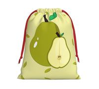 WZYCWB Bolsas de regalo estampadas M de pera de dibujos animados, perfectas para bodas, Navidad, cumpleaños y fiestas, S - L