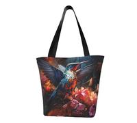 WZYCWB Bolso de hombro de moda de colibrí, bolso cruzado para mujer, adecuado para viajes de fin de semana, bolsa de hombro de compras