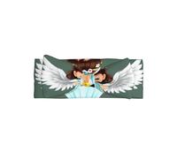 WZYCWB Bonita diadema con lazo de ángel, accesorios para el pelo para niños, 0-6 meses, lazos para el pelo para recién nacidos, bebés y niños pequeños