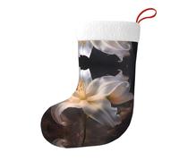 WZYCWB Calcetines decorativos con estampado de lirio mágico (17.7 x 11 pulgadas) calcetines decorativos navideños