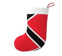 WZYCWB Calcetines decorativos de la bandera de Trinidad y Tobago de 17.7 pulgadas