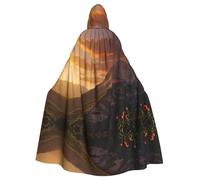 WZYCWB Capa con capucha estampada de The Sun Shines, disfraz ideal para carnaval, fiesta de disfraces