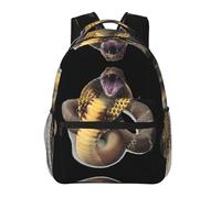 WZYCWB Cobra Snake Mochila casual, 11.4 x 15.7 x 7.8 pulgadas, mochila para laptop para viajes, senderismo, negocios, camping, gimnasio