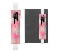 WZYCWB Coloridas bolsas para lápices de piruleta, soportes para bolígrafos de PVC y soportes para bolígrafos con bandas elásticas y marcadores son las mejores opciones de regalo.