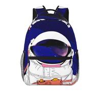 WZYCWB Cool Man in Outer Space Galaxy - Mochila casual, 11.4 x 15.7 x 7.8 pulgadas, mochila para laptop para viajes, senderismo, negocios, camping, gimnasio