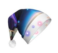 WZYCWB Cosmic Saturn - Sombrero de fiesta LED para adultos, decoración de fiesta de vacaciones