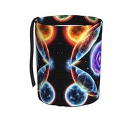WZYCWB Cosmic Stars - Cubo de basura colgante para automóvil, cubo de basura plegable para coche, accesorios de caja de almacenamiento para automóvil, adecuado para viajes, SUV, camión, sedán
