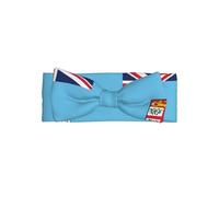 WZYCWB Diadema con lazo de bandera de Fiji, accesorios para el pelo para niños, 0-6 meses, lazos para el pelo para recién nacidos, bebés y niños pequeños