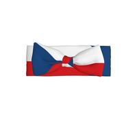 WZYCWB Diadema con lazo para bebé con diseño de bandera de la República Checa, accesorios para el pelo, adecuada para bebés de 0 a 6 meses, regalo muy significativo