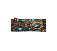 WZYCWB Diadema con lazo para bebé con patrón de joyería: elástica y cómoda, adecuada para sesiones de fotos, fiestas y uso diario