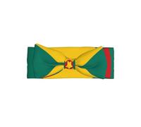 WZYCWB Diadema con lazo para bebé, diseño de bandera de Granada, accesorio elástico para el pelo, adecuada para bebés de 0 a 6 meses, regalo muy significativo