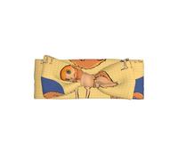 WZYCWB Diadema con lazo para bebé, diseño de búho torcido, accesorio elástico para el pelo, adecuada para bebés de 0 a 6 meses, regalo muy significativo