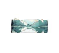 WZYCWB Diadema con lazo para bebé, diseño de hojas caídas en un lago tranquilo, accesorio elástico para el pelo, adecuado para bebés de 0 a 6 meses, regalo muy significativo