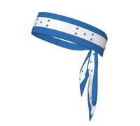 WZYCWB Diadema deportiva con patrón de bandera de Honduras para bádminton, escalada de montaña y ciclismo que absorbe el sudor