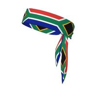 WZYCWB Diadema deportiva estampada con la bandera de Sudáfrica, pañuelo para hombres y mujeres, para jugar a la pelota, correr por la mañana, deportes al aire libre