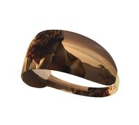 WZYCWB Diadema deportiva estampada The Lion King, banda deportiva para el sudor, absorbe la humedad