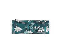 WZYCWB Diadema elástica con lazo para bebé, color verde azulado y blanco, para bebés de 0 a 6 meses, regalo muy significativo