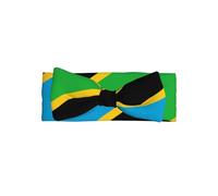 WZYCWB Diadema elástica con lazo para bebé con la bandera de Tanzania, accesorios para el pelo, adecuada para bebés de 0 a 6 meses, regalo muy significativo