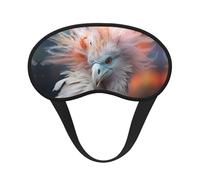 WZYCWB Divertida máscara de ojos con diseño de cabezas de pájaro, cobertura completa, alivia la fatiga ocular