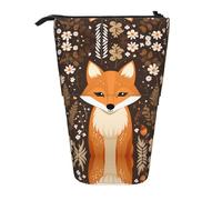 WZYCWB Divertido soporte retráctil con estampado de zorro para dormitorio u oficina.