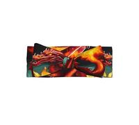 WZYCWB Dragon King in Fire - Diadema elástica con lazo para bebé, accesorios para el pelo, adecuada para bebés de 0 a 6 meses, regalo muy significativo