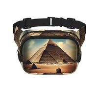 WZYCWB Dreaming of The Pyramids of Khufu - Riñonera deportiva, moderna y moderna, ligera bolsa de viaje, bolsa pequeña
