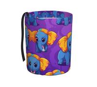 WZYCWB El cubo de basura colgante de elefante lindo es adecuado para muchos tipos de coches. Es práctico y conveniente, y es simplemente el compañero perfecto para conducir.