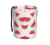 WZYCWB El cubo de basura colgante de sandía rosa es adecuado para muchos tipos de coches. Es práctico y conveniente, y es simplemente el compañero perfecto para conducir.