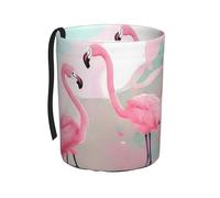WZYCWB El cubo de basura colgante Love Flamingo es adecuado para muchos tipos de coches. Es práctico y conveniente, y es simplemente el compañero perfecto para conducir.