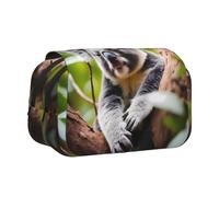 WZYCWB Estuche portátil Happy Cute Koala ideal para organizar bolígrafos en la oficina o guardar brochas de maquillaje