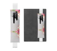 WZYCWB Flourishing cinchona Flower - Marcapáginas ajustable para diario, soporte de cuero para bolígrafos, perfecto para el regreso a clases, regalo de Navidad, soporte de cuero para bolígrafos,